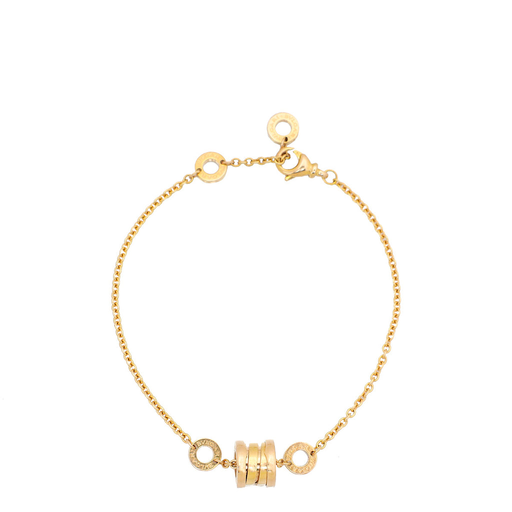 Bvlgari 18K Rose Gold B.Zero 1 Soft Bracelet Bracelet