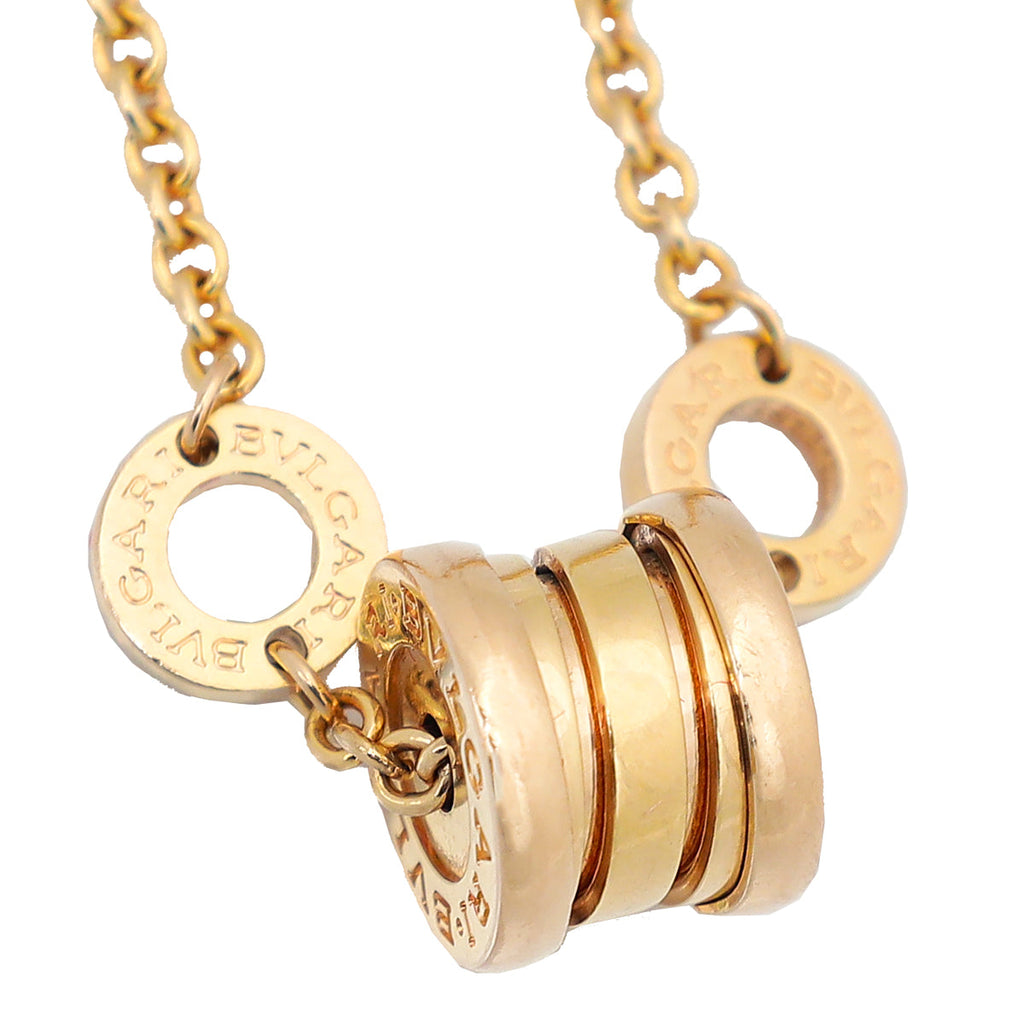 Bvlgari 18K Rose Gold B.Zero 1 Soft Bracelet Bracelet
