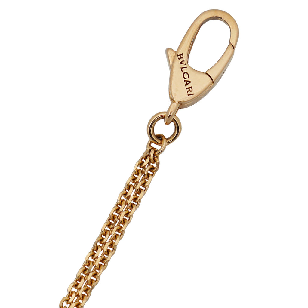 Bvlgari 18K Rose Gold Malachite Diva's Dream Bracelet