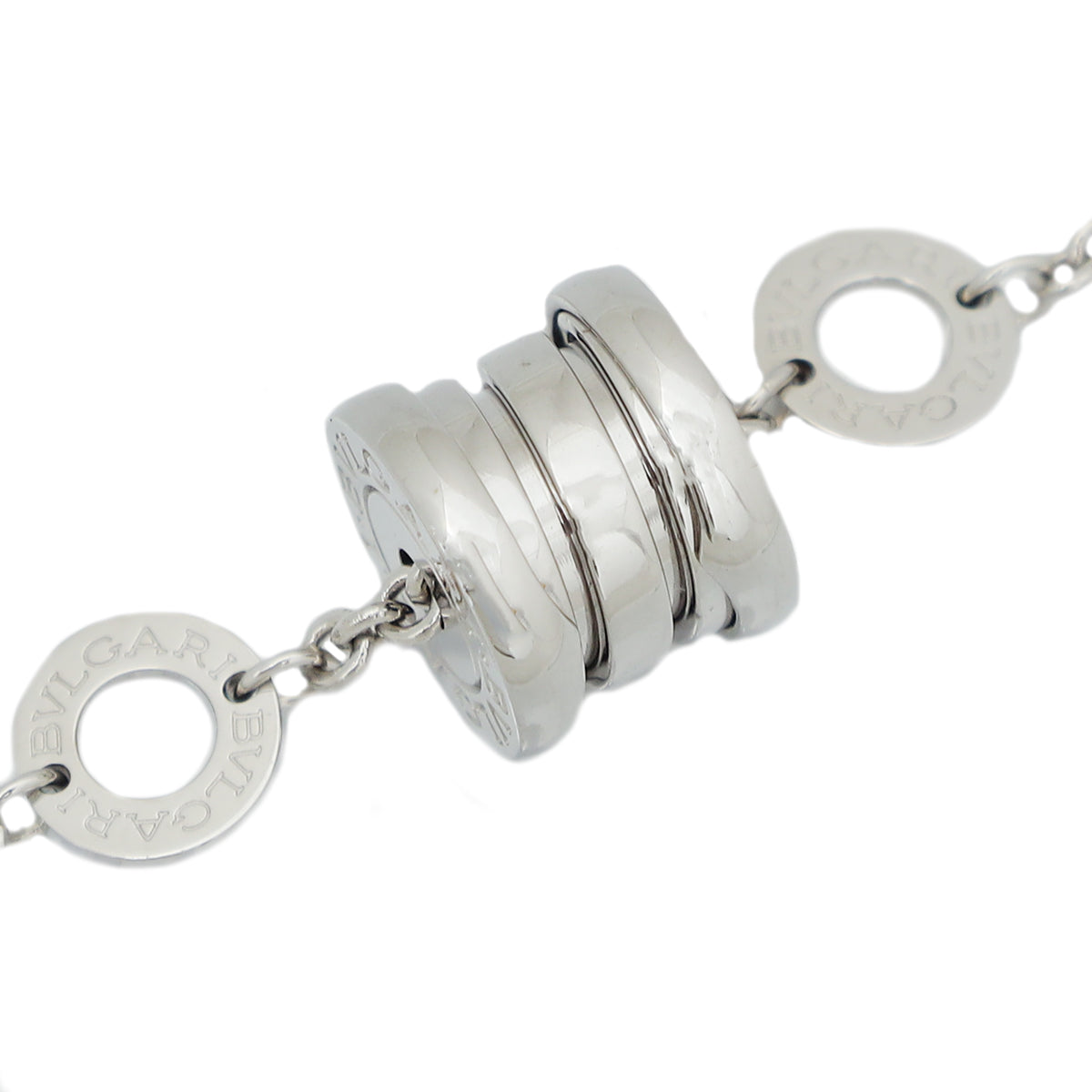 Bvlgari 18K White Gold B. Zero1 Soft Bracelet