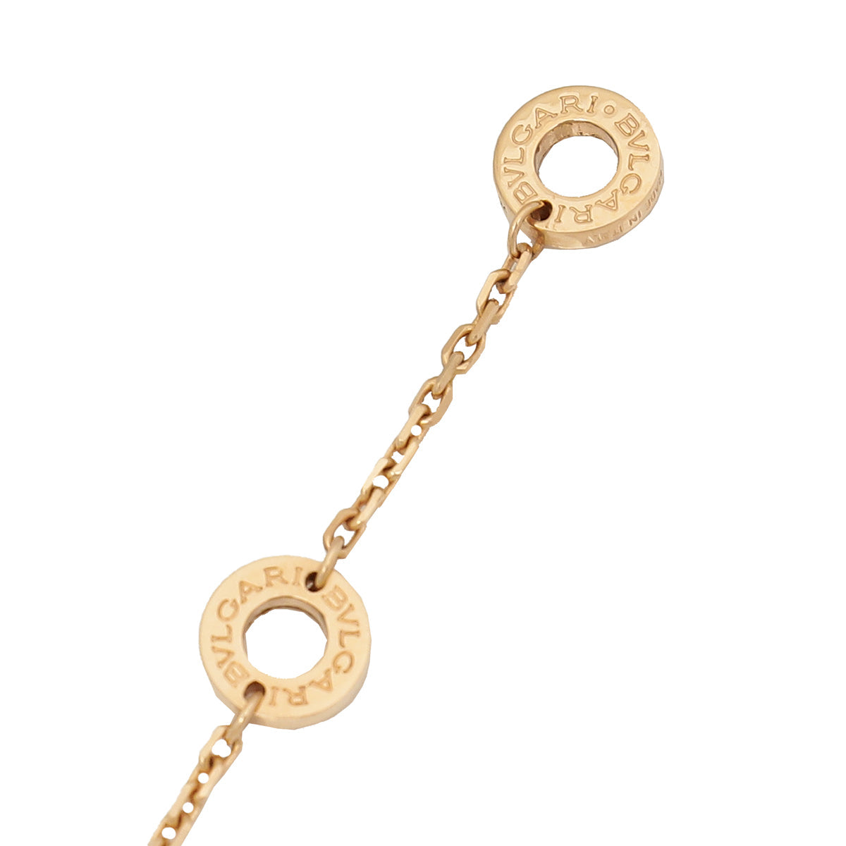 Bvlgari 18K Pink Gold Diamond MOP Diva's Dream Small-Medium Bracelet