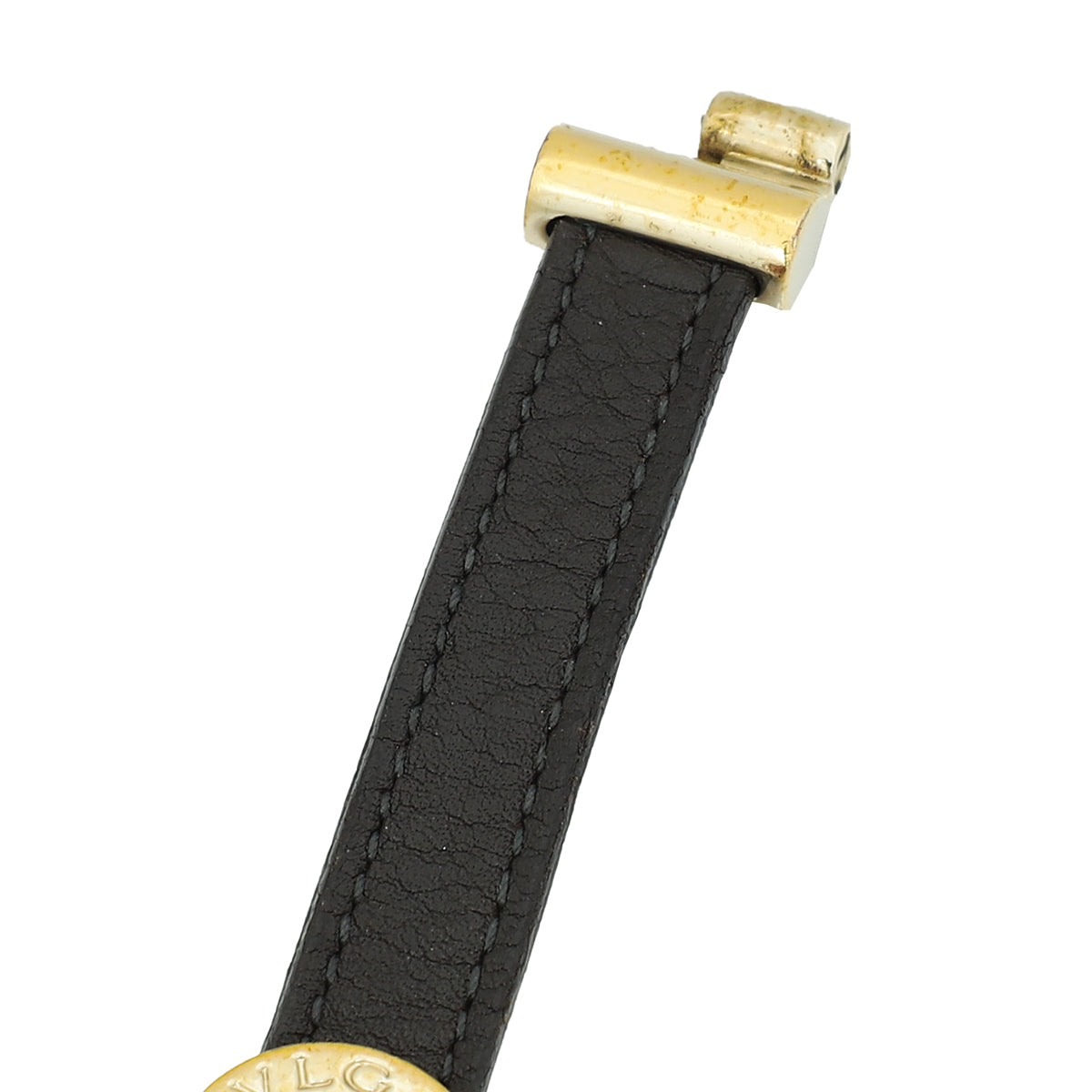 Bvlgari Chocolate Brown Double Coiled Bracelet