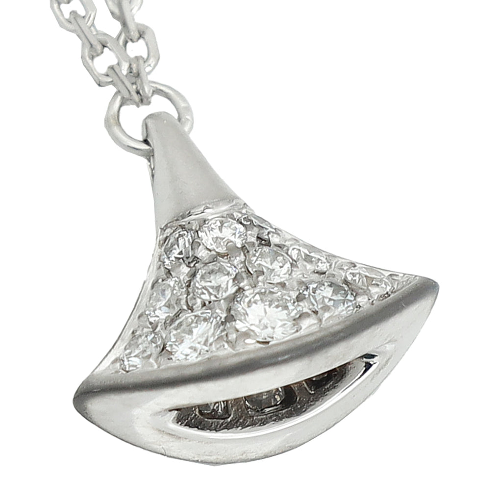 Bvlgari 18K White Gold Divas’ Dream w/ Diamonds Bracelet