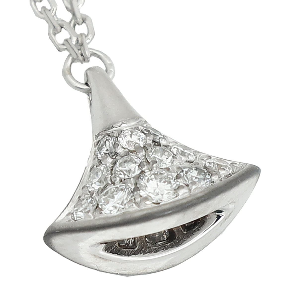 Bvlgari 18K White Gold Divas’ Dream w/ Diamonds Bracelet