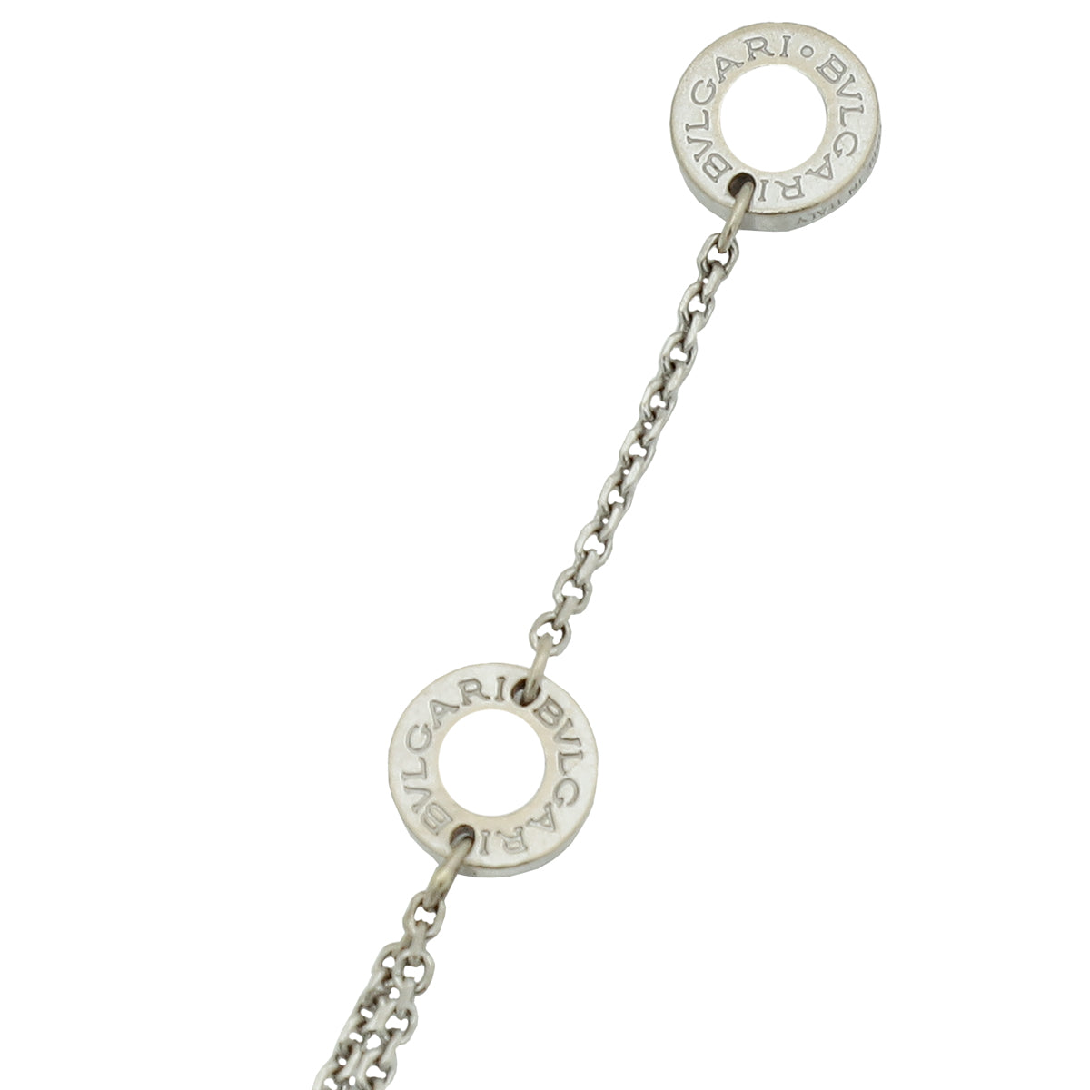 Bvlgari 18K White Gold Diamond Diva's Dream Bracelet