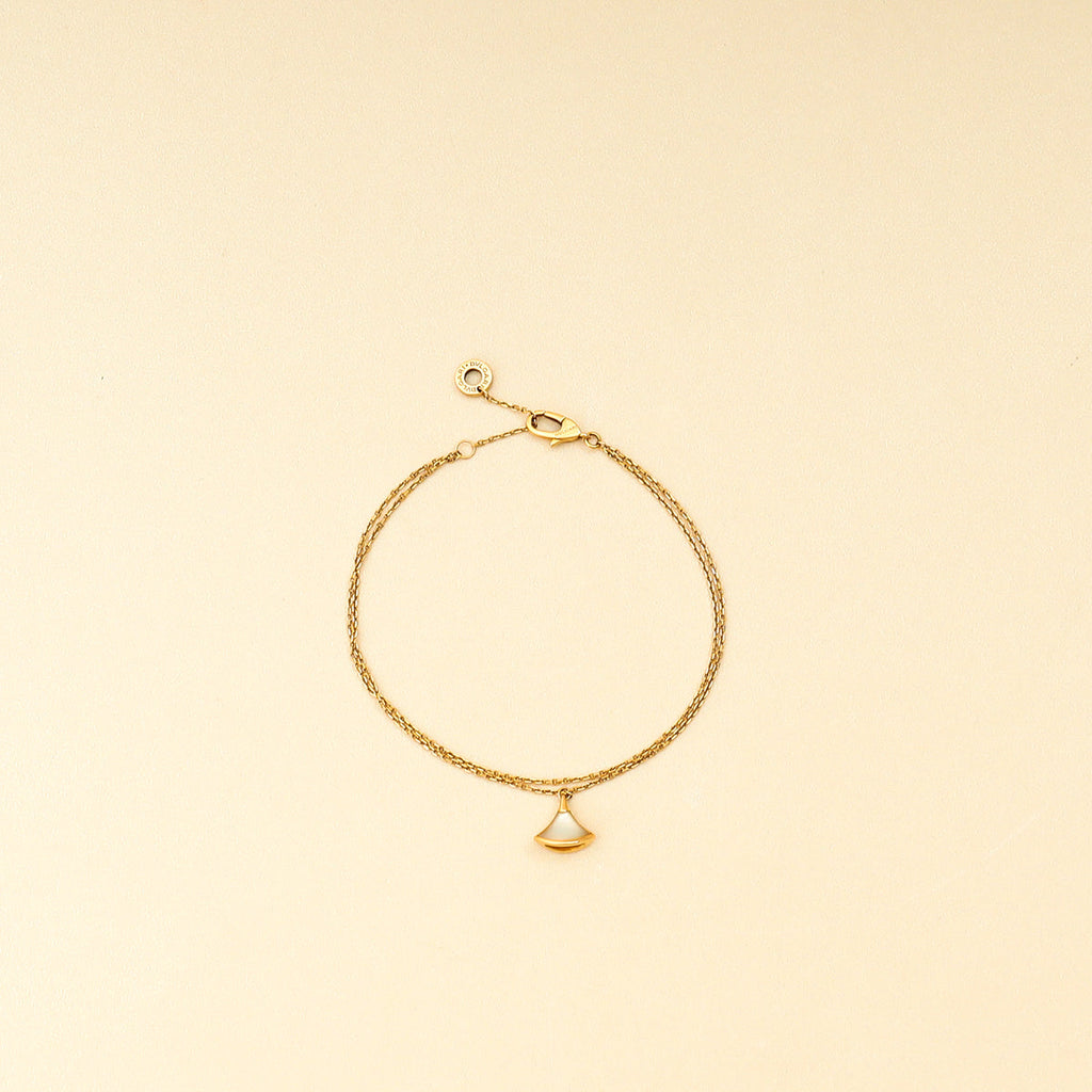 Bvlgari 18K Rose Gold MOP Divas Dream Bracelet
