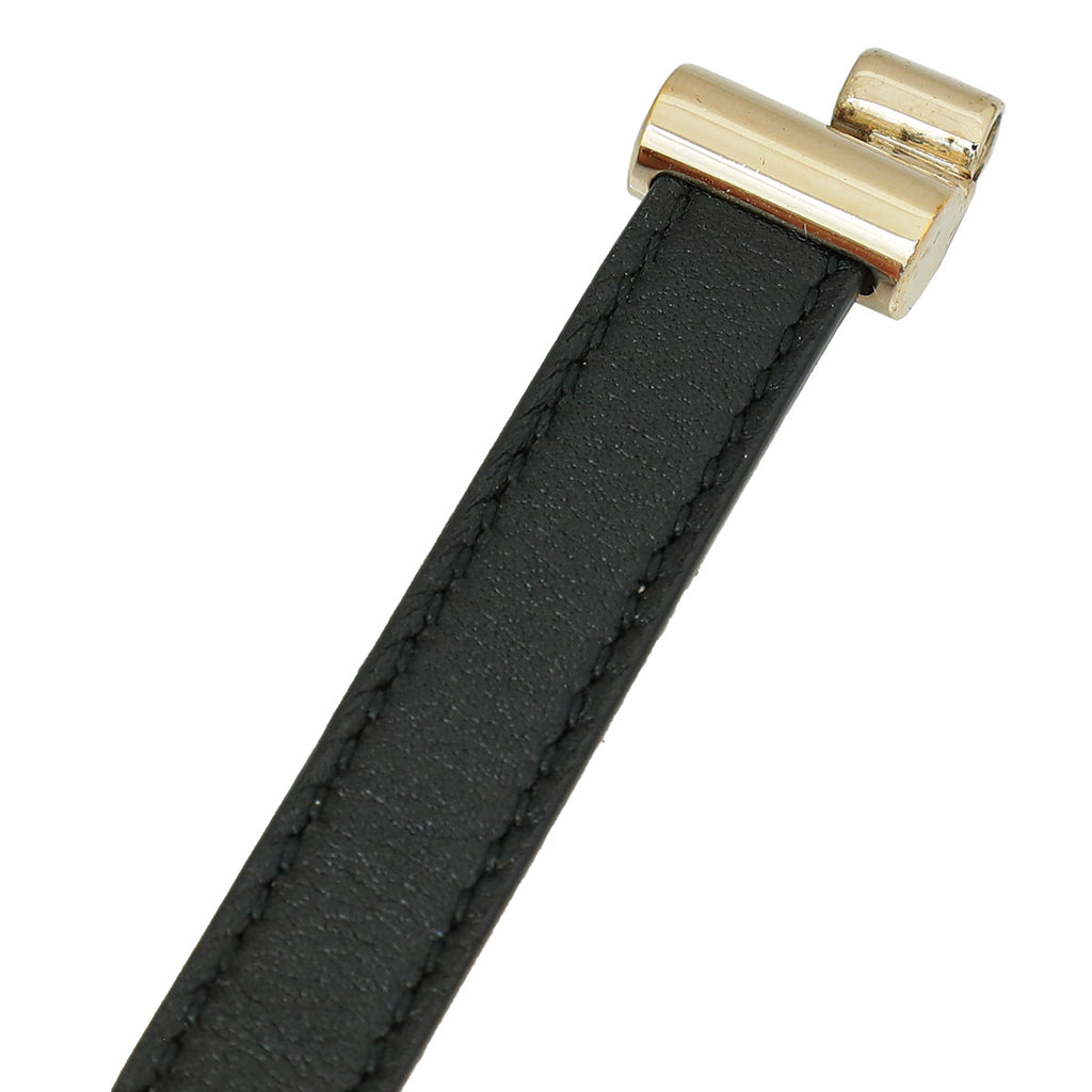 Bvlgari Black Double Coiled Bracelet
