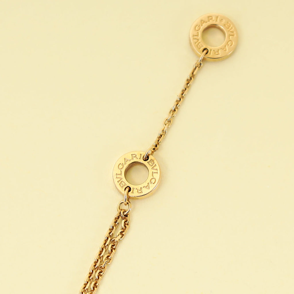 Bvlgari 18K Rose Gold MOP Diva's Dream Bracelet