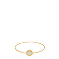Bvlgari 18K Rose Gold MOP Bvlgari Wire Bracelet