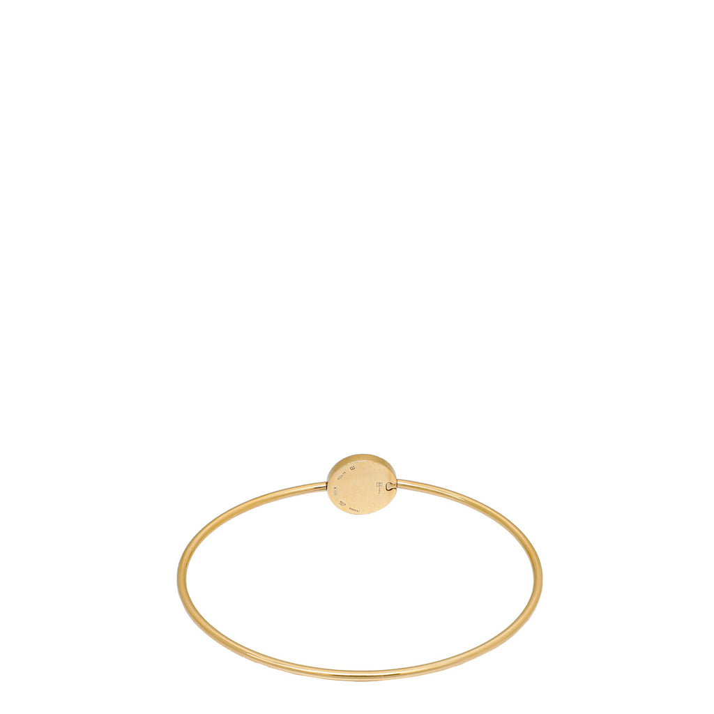 Bvlgari 18K Rose Gold MOP Bvlgari Wire Bracelet