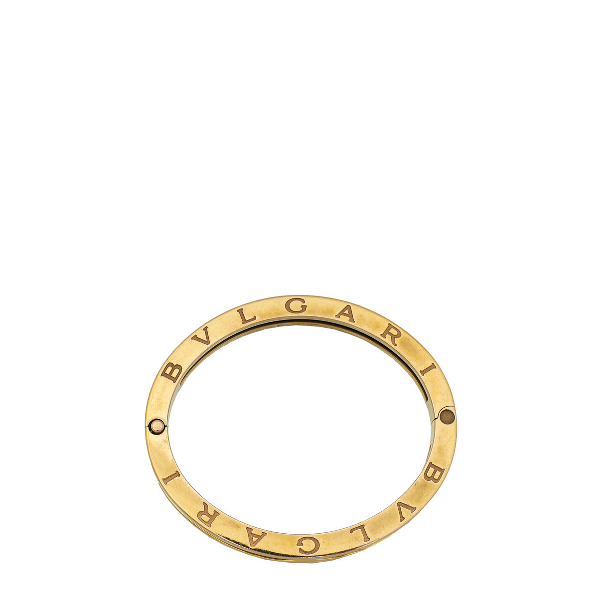 Bvlgari 18K Rose Gold Black Ceramic B Zero1 Bangle