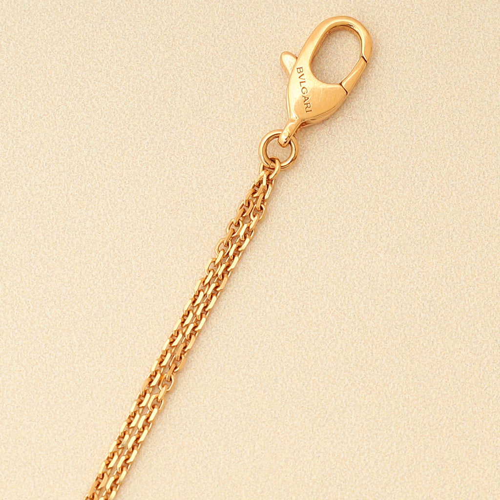 Bvlgari 18K Rose Gold Carnelian Diva's Dream Bracelet
