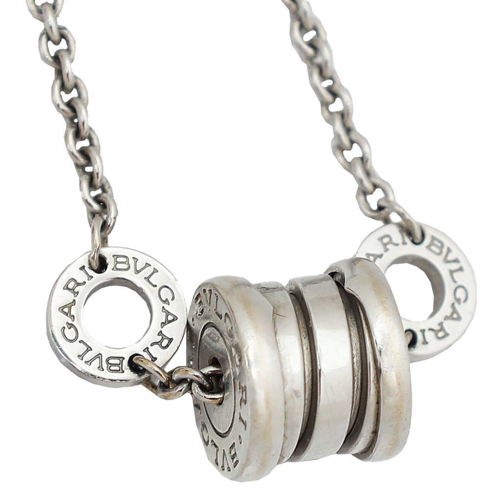 Bvlgari 18K White Gold B. Zero 1 Soft Bracelet
