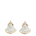 Bvlgari 18K Rose Gold MOP Diamond Diva's Dream Earrings