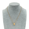 Bvlgari 18K Rose Gold B Zero 1 Legend Diamond Pendant Necklace