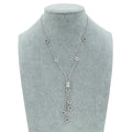 Bvlgari 18K White Gold Diamond B.Zero1 Lariat Necklace