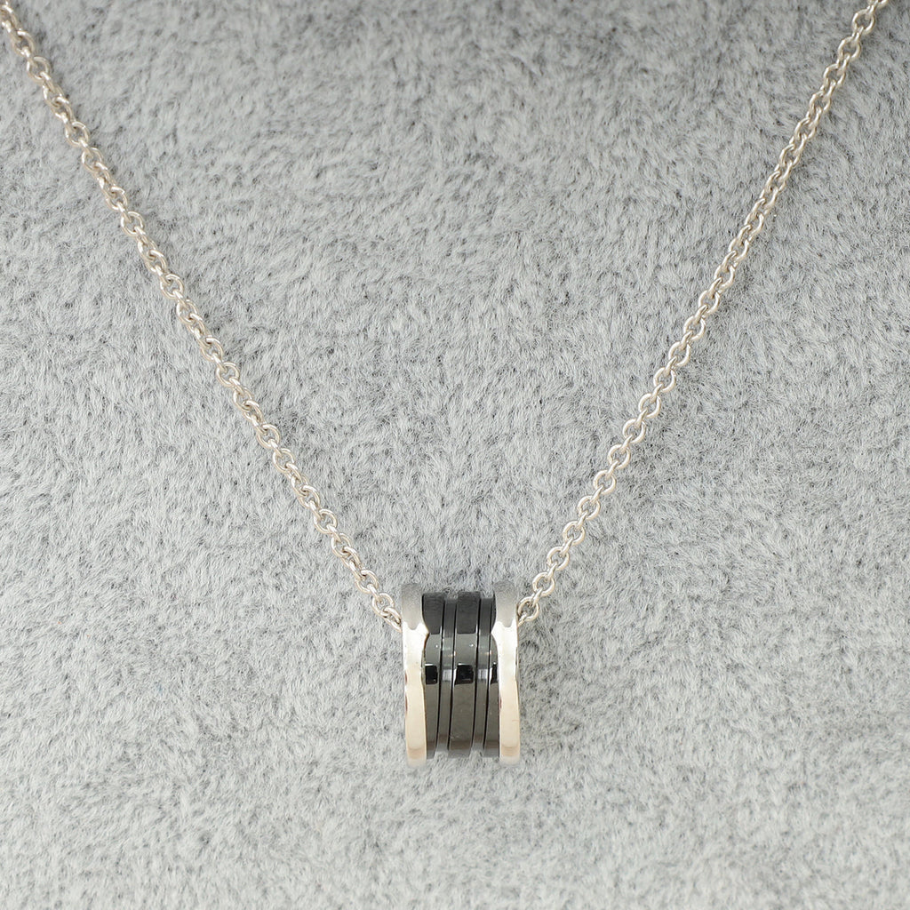 Bvlgari Sterling Silver Save The Children B Zero 1 Necklace