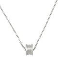 Bvlgari 18K White Gold B. Zero1 Pendant Necklace