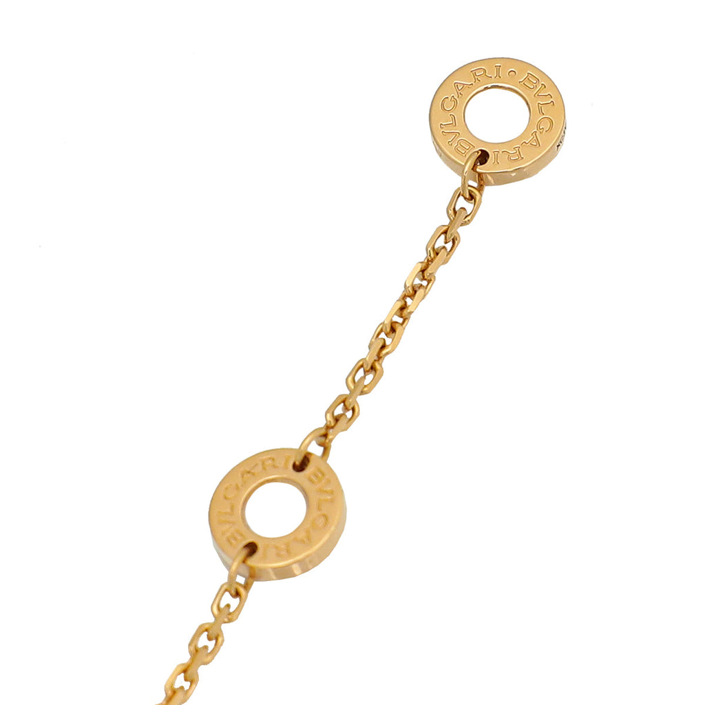 Bvlgari 18K Rose Gold Diamond MOP Diva's Dream Necklace