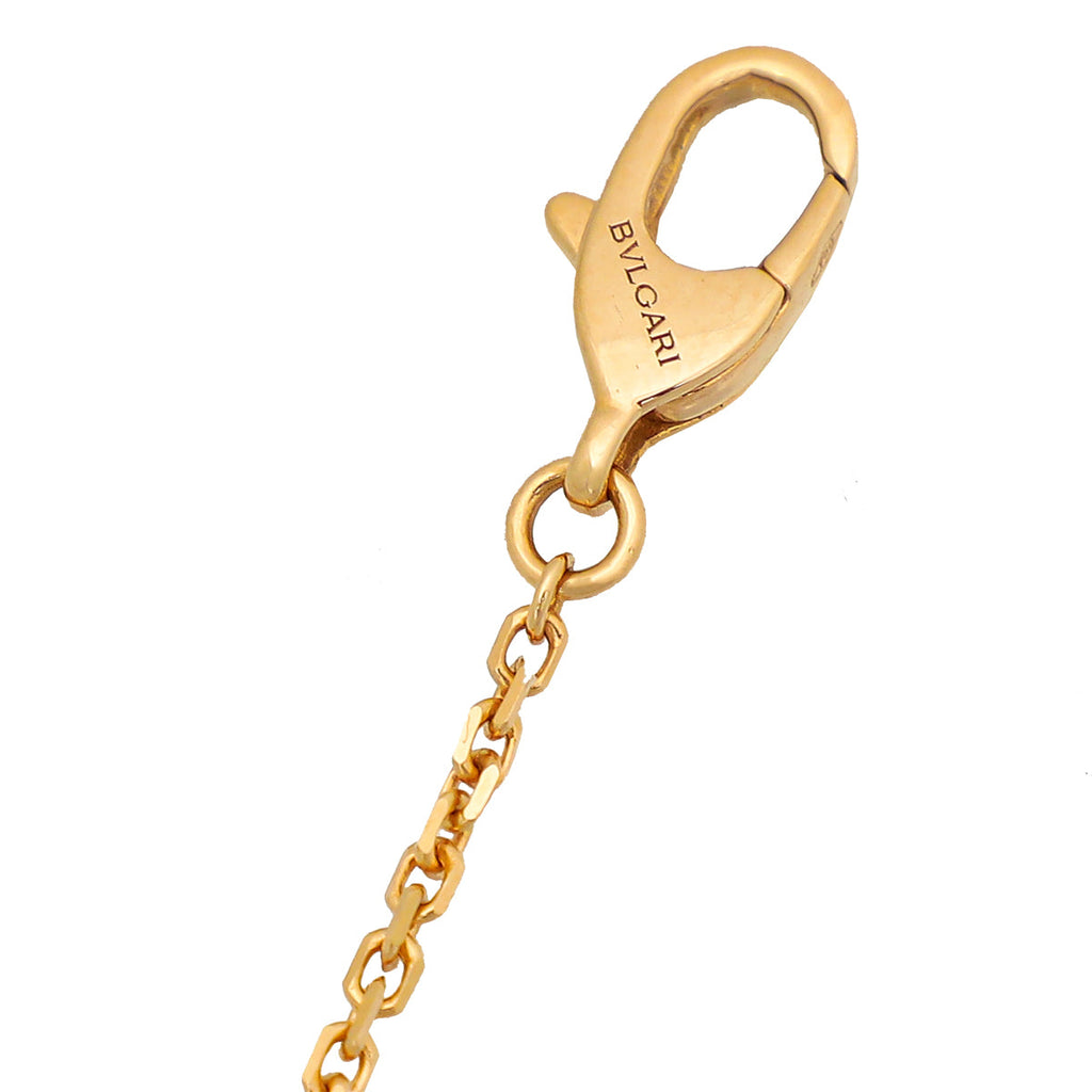 Bvlgari 18K Rose Gold Diamond MOP Diva's Dream Necklace