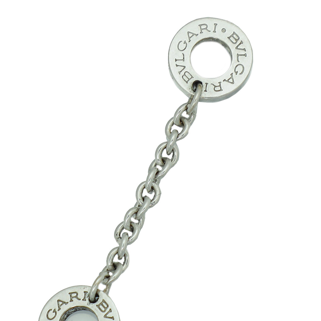 Bvlgari 18K White Gold Parentesi Pendant Necklace