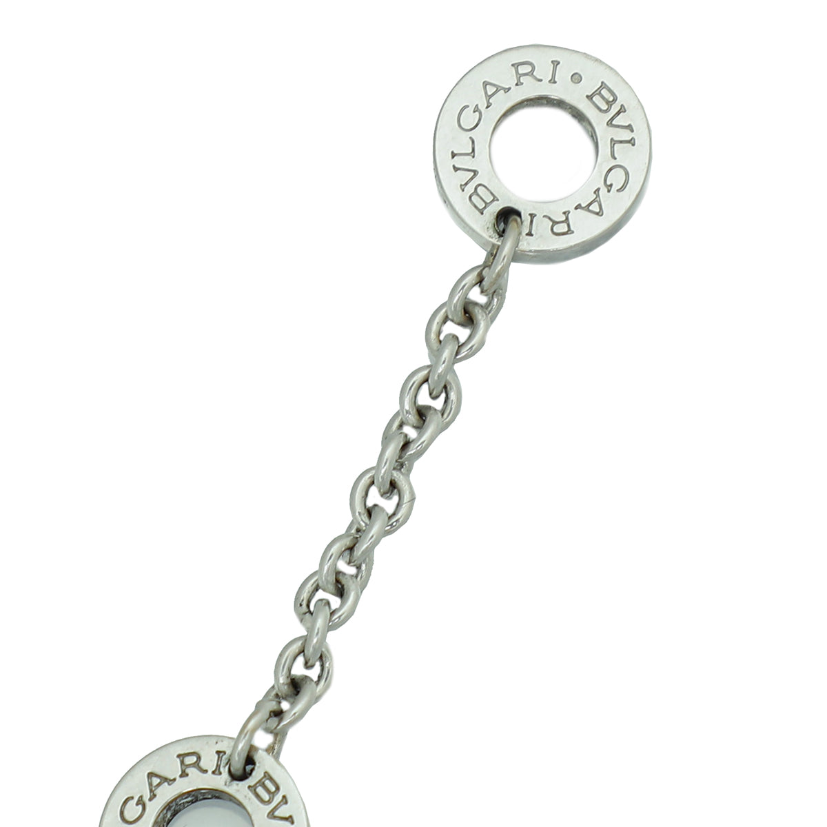 Bvlgari 18K White Gold Parentesi Pendant Necklace