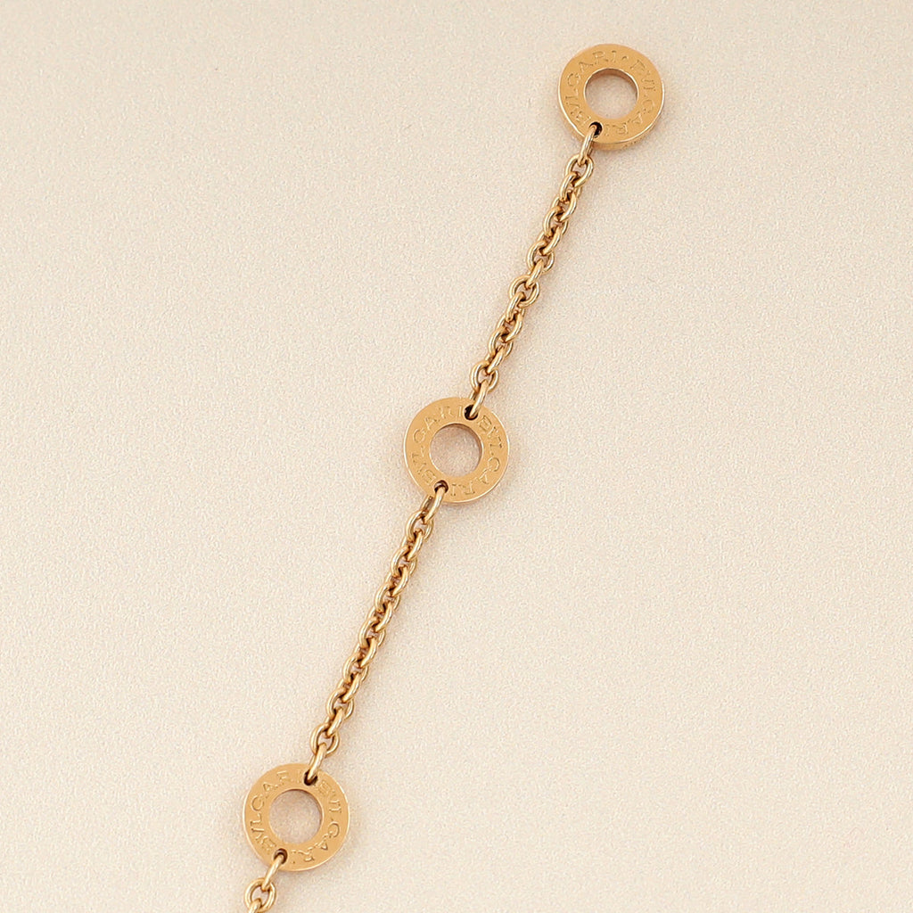Bvlgari 18K Rose Gold B.Zero Pendant Necklace