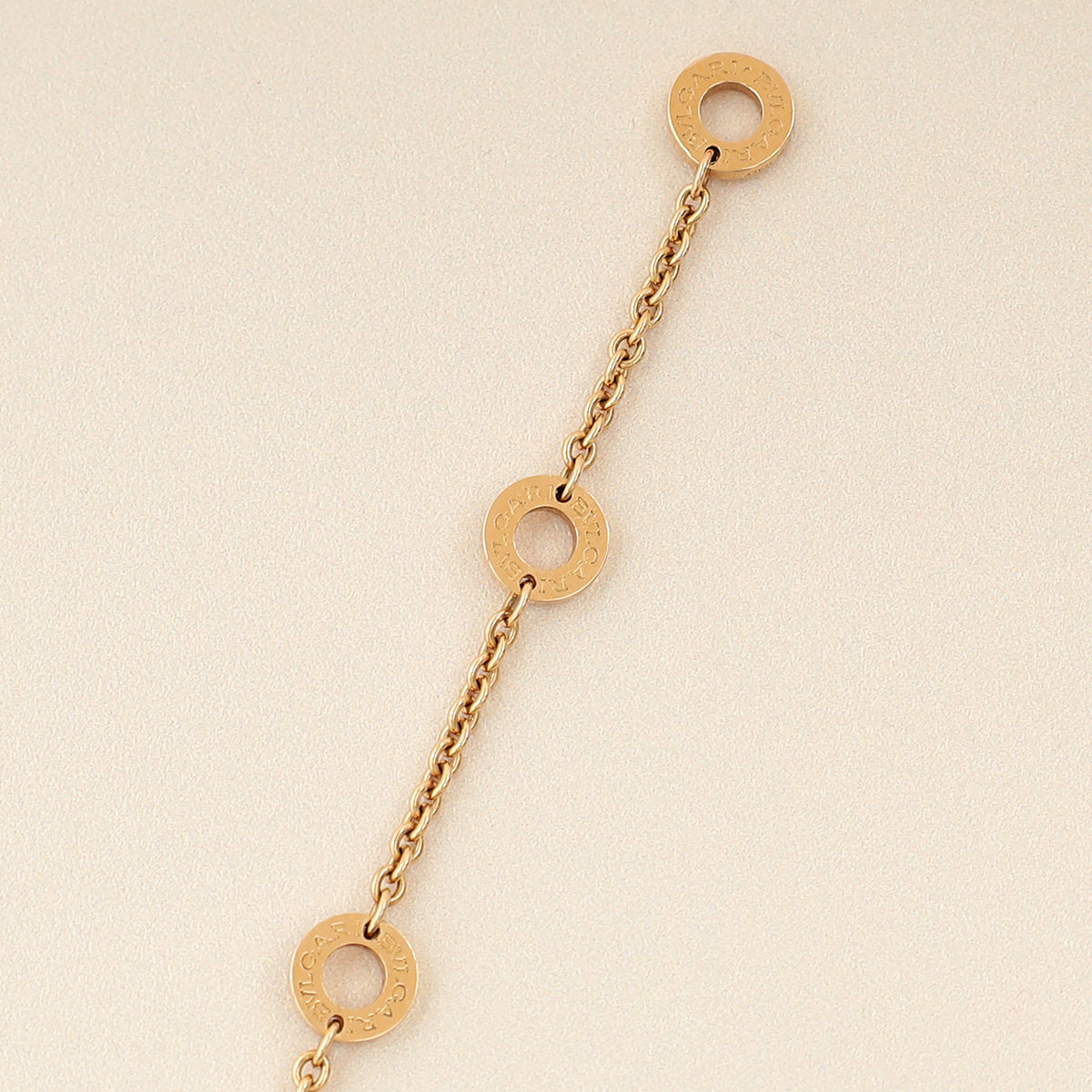 Bvlgari 18K Rose Gold B.Zero Pendant Necklace