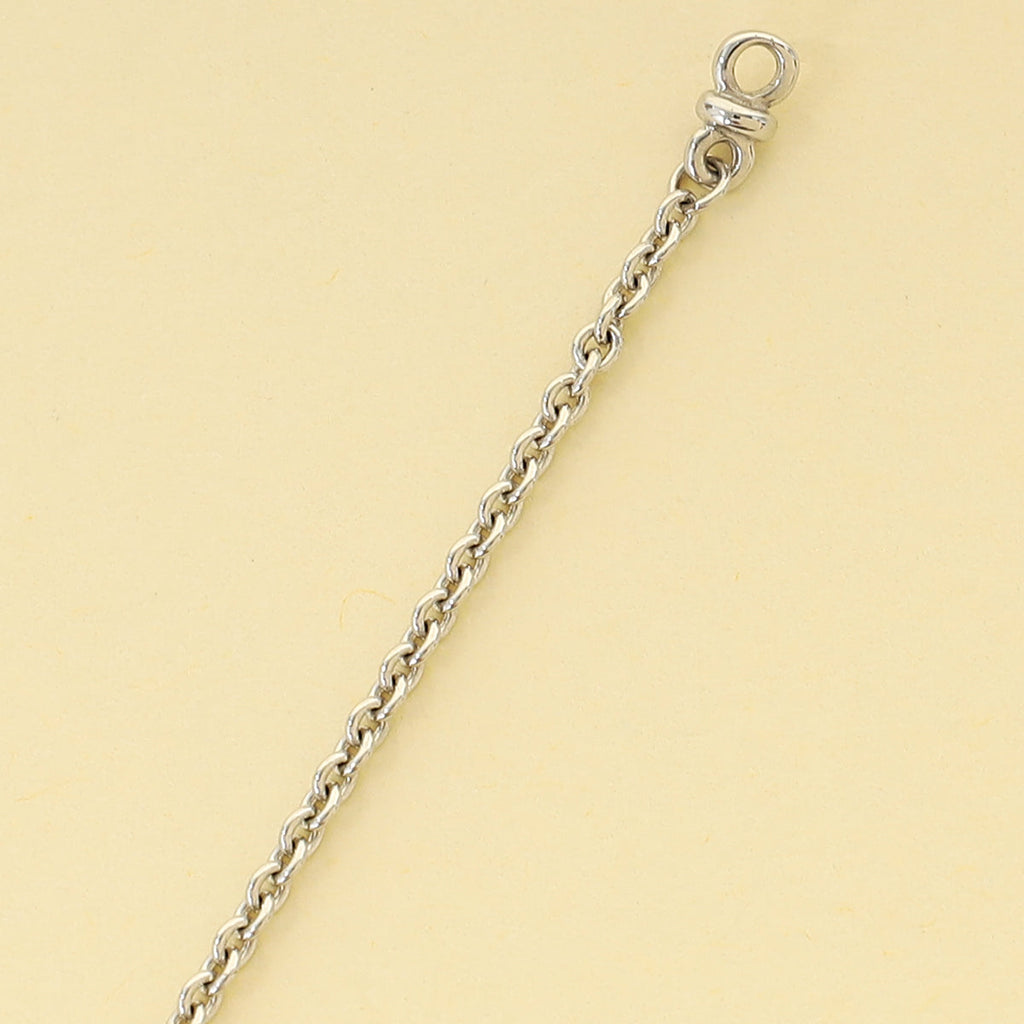 Bvlgari 18K White Gold B.zero1 Necklace