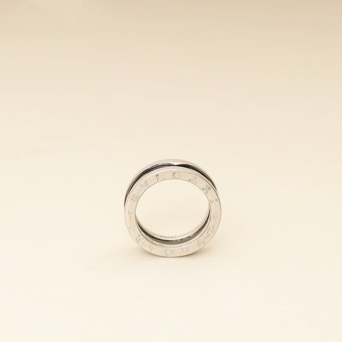 Bvlgari Sterling Silver Save The Children Ring 54