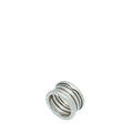 Bvlgari 18K White Gold B Zero1 Three Band Ring 52
