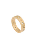 Bvlgari 18K Rose Gold B.Zero1 Diamond Ring 54