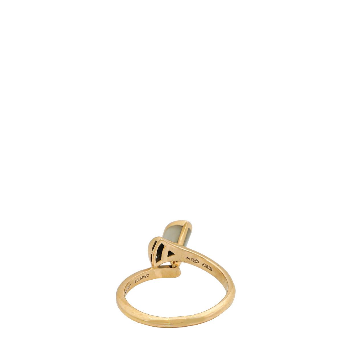 Bvlgari 18K Pink Gold Diamonds MOP Diva's Dream Ring 58