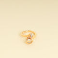 Bvlgari 18K Pink Gold Diamond MOP Diva's Dream Ring 49