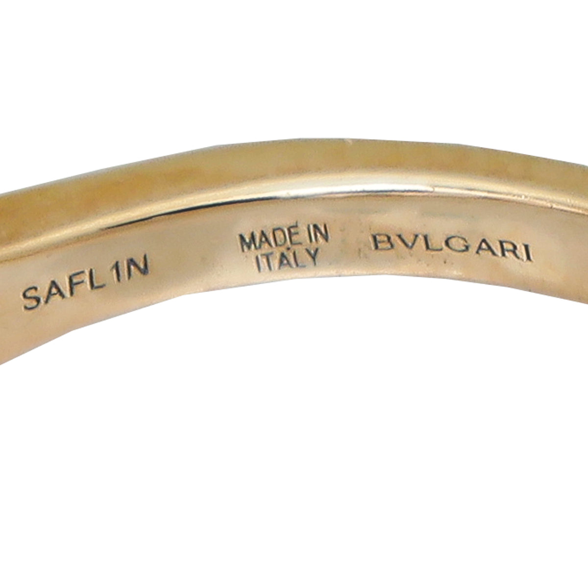 Bvlgari 18K Rose Gold Malachite Diamond Diva's Dream Ring 53