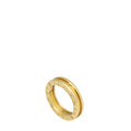 Bvlgari 18K Yellow Gold B.Zero 1 Band Ring 52