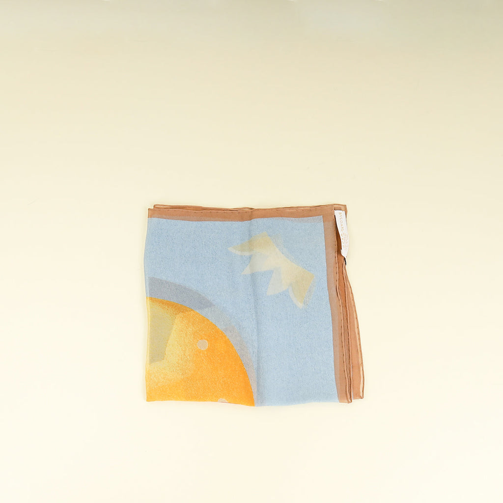 Bvlgari Multicolor Davide Pizzigoni Scarf