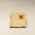 Bvlgari Yellow Printed Silk Scarf