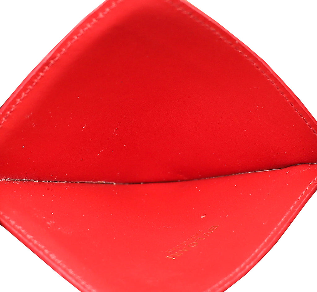 Bvlgari Red B.Zero 1 Card Holder