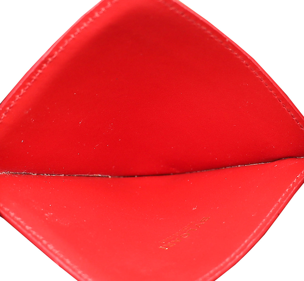 Bvlgari Red B.Zero 1 Card Holder