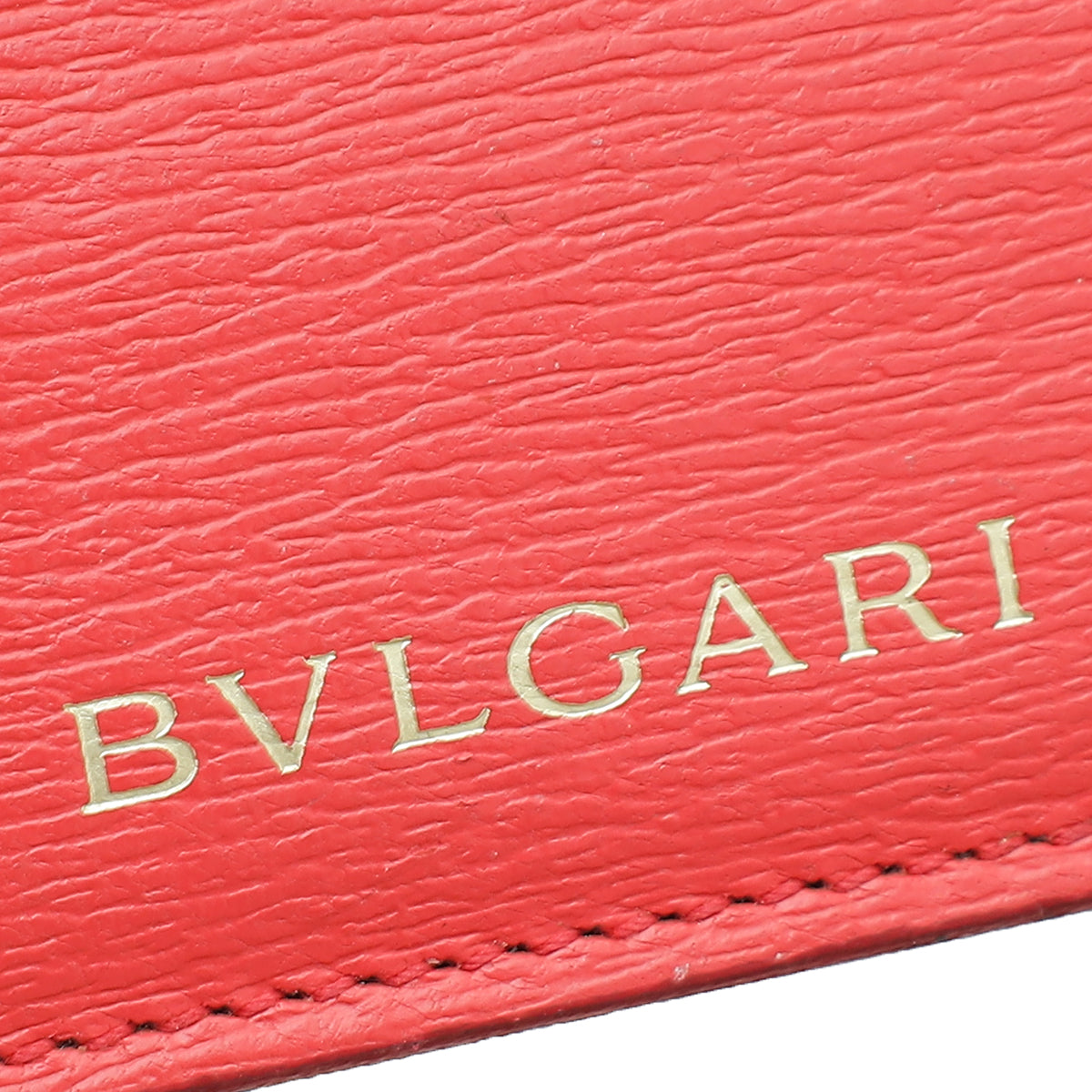 Bvlgari Red B.Zero 1 Card Holder