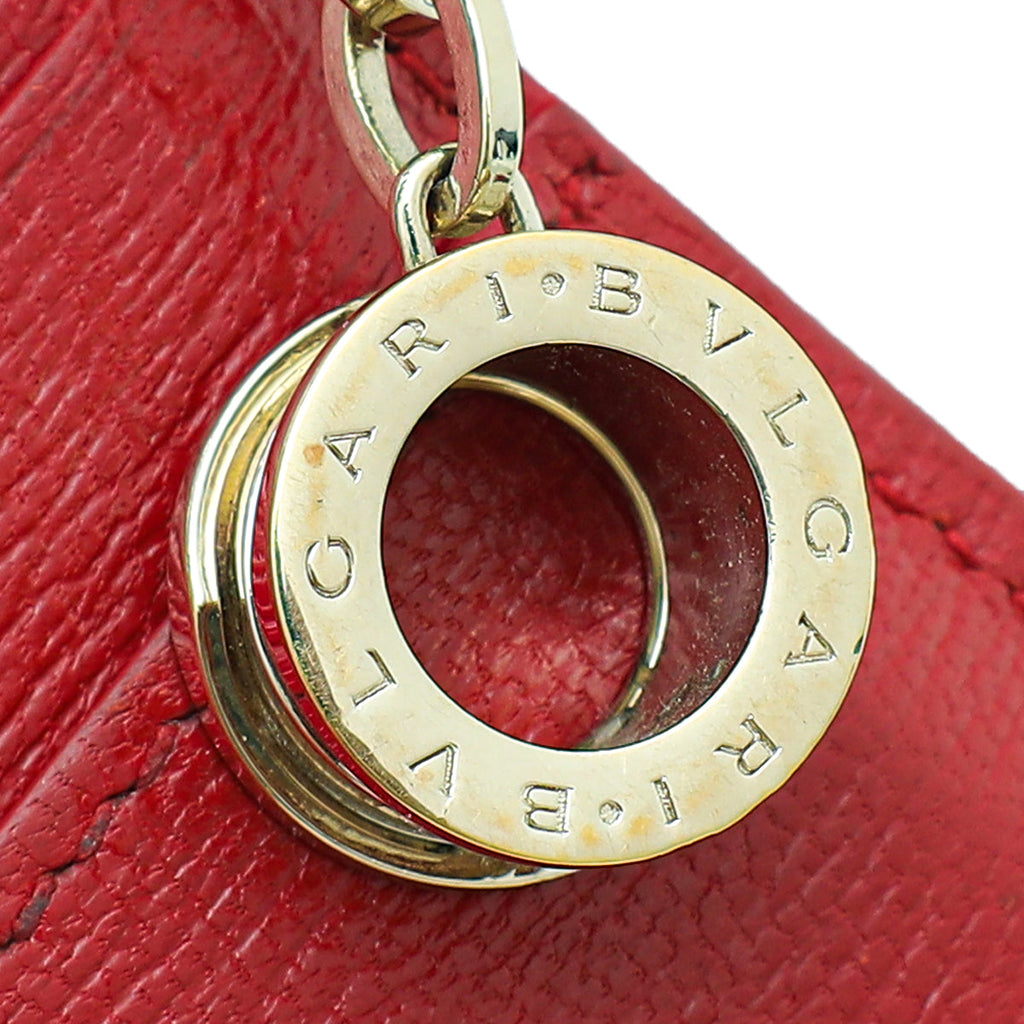 Bvlgari Red B.Zero 1 Card Holder