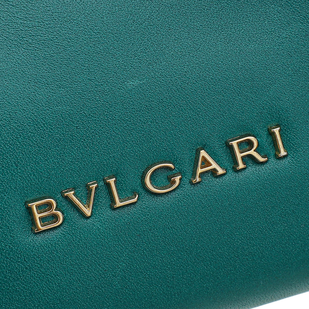 Bvlgari Green Serpenti Forever Continental Wallet