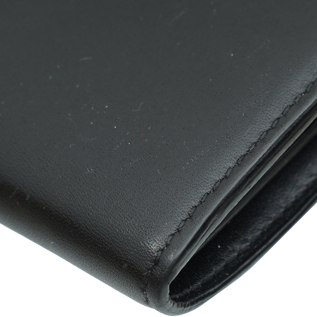Bvlgari Black Serpenti Forever Continental Wallet