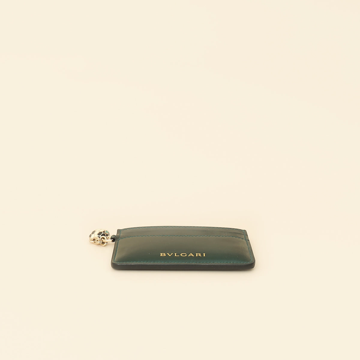 Bvlgari Forest Emerald Serpenti Forever Card Holder