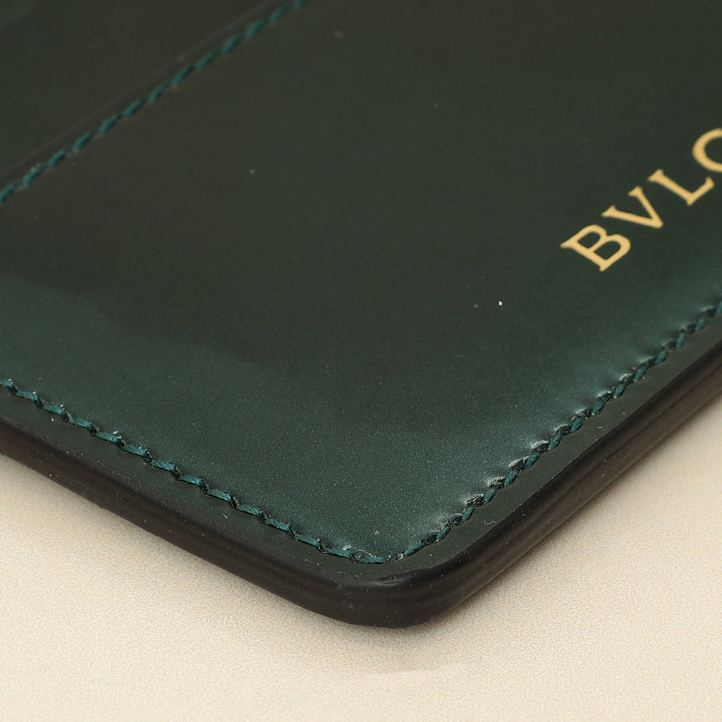 Bvlgari Forest Emerald Serpenti Forever Card Holder