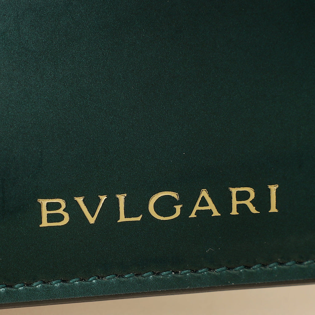 Bvlgari Forest Emerald Serpenti Forever Card Holder