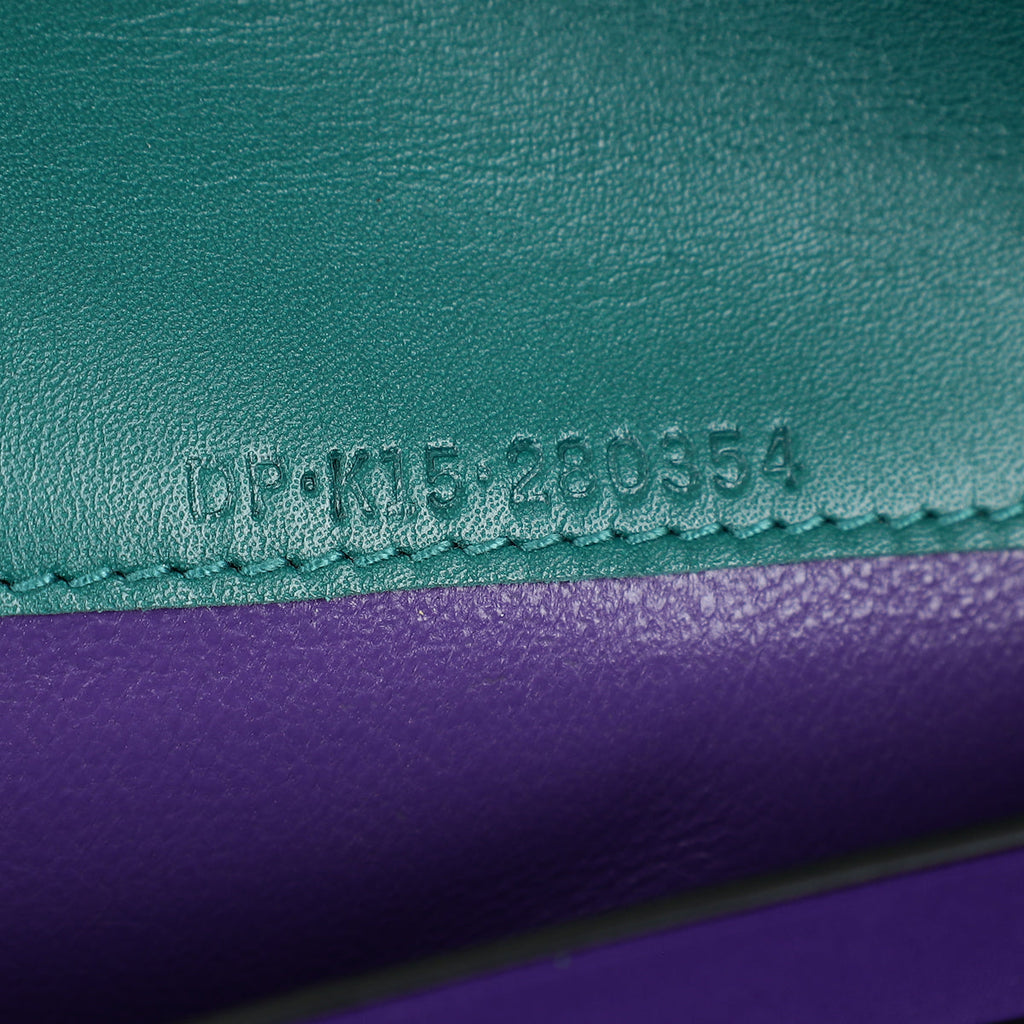 Bvlgari Emerald Green Serpenti Forever Continental Large Wallet