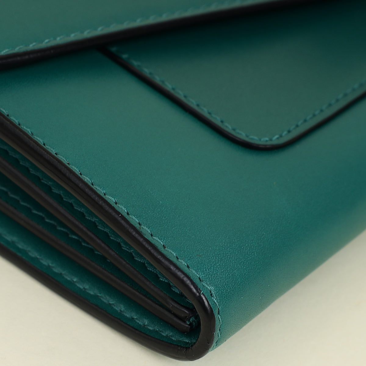 Bvlgari Emerald Green Serpenti Forever Continental Large Wallet