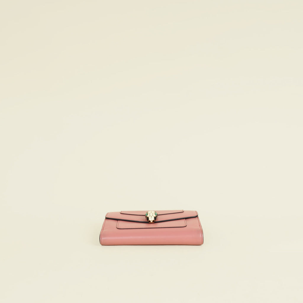Bvlgari Bicolor Serpenti Forever Compact Wallet